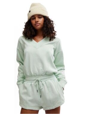 Free People Movement Intercept Romper in Mint Green New w/Tag XL